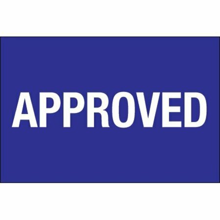 BSC PREFERRED 2 x 3'' - ''Approved'' Labels S-8167
